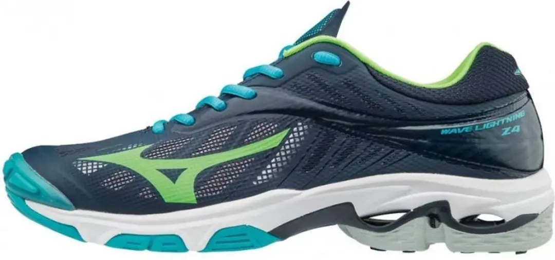 Mizuno Wave Lightning Z4 blauw indoor schoenen heren