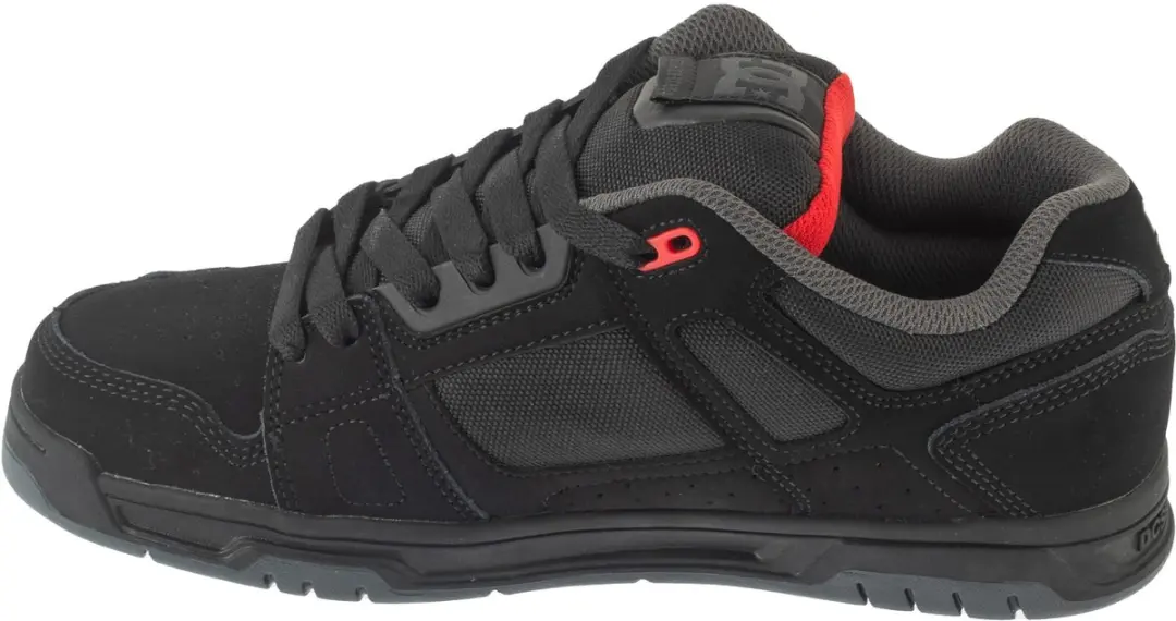 DC Shoes Stag Schoenen - Zwart/Grijs/Rood - EU 44 - afbeelding 6 van 6
