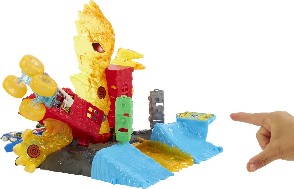 Hot Wheels Monster Trucks Torch Tower Takedown HTP39