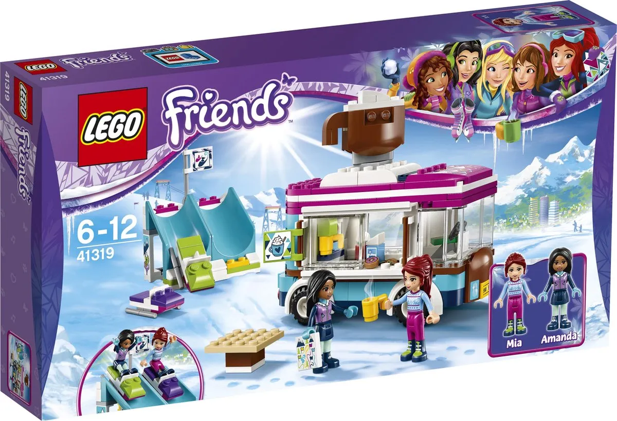 LEGO Friends Wintersport Koek-en-zopiewagen 41319