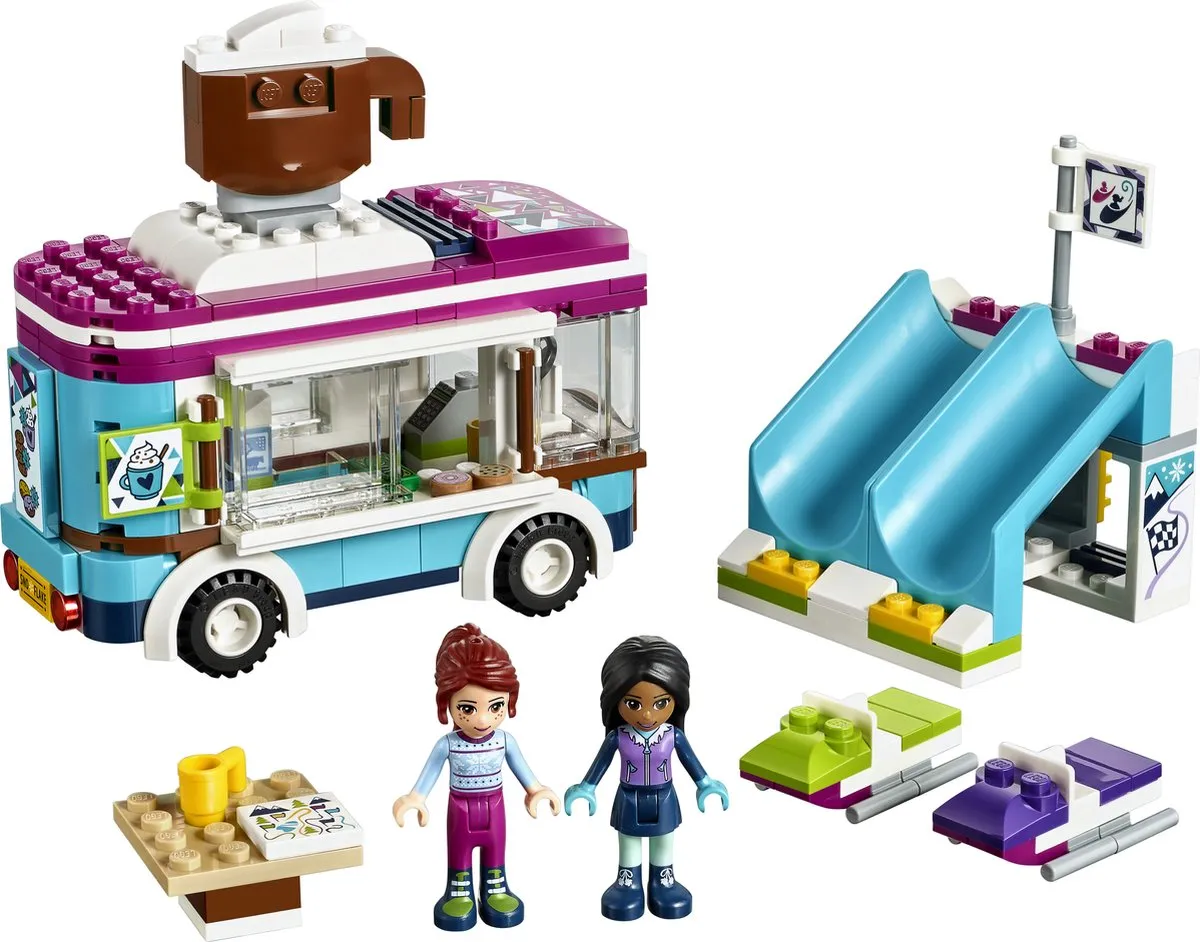LEGO Friends Wintersport Koek-en-zopiewagen 41319 - 246 Stukken