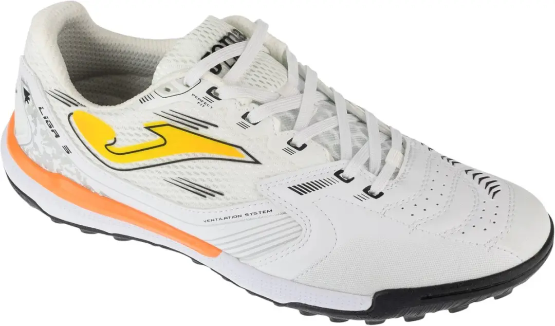 Joma Liga 5 26 LIGS TF, Mannen, Wit, Voetbalschoenen, maat: 45