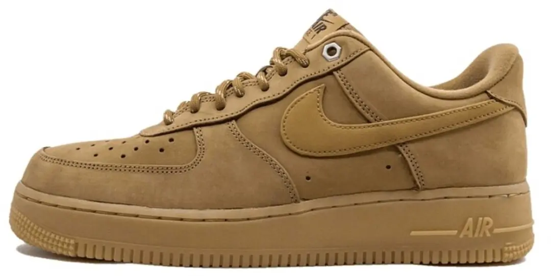 Nike air force 1 FLAX/Wheat-gum light Brown Cj9179-200 maat 41