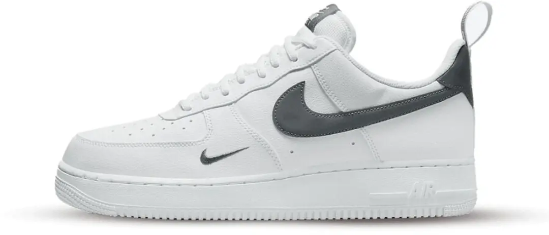 Nike Air Force 1 Low '07 LV8 White Metallic Dark Grey