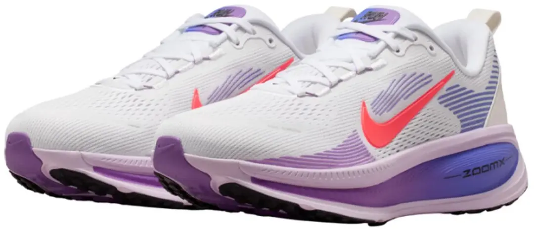 Nike Vomero 18 Hardloopschoenen - 36.5 - Wit/Hot Lava/Violet Mist