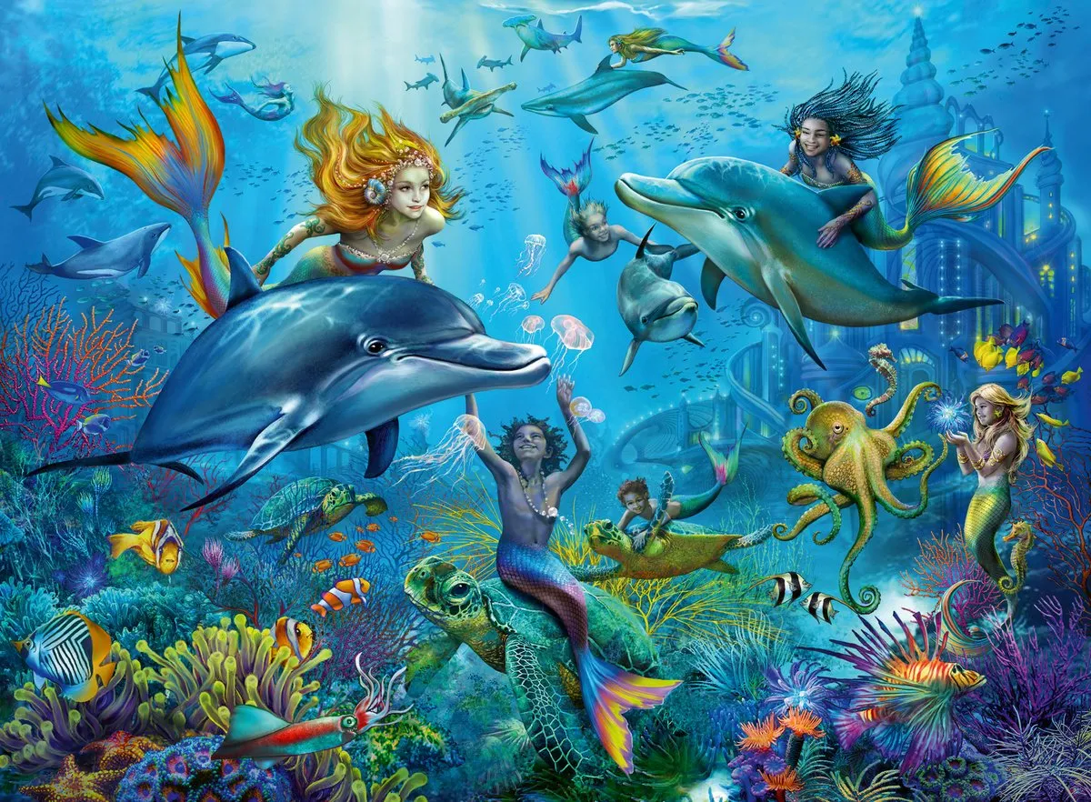 Ravensburger Mermaid Legpuzzel 100 XXL Stuks - 12000864