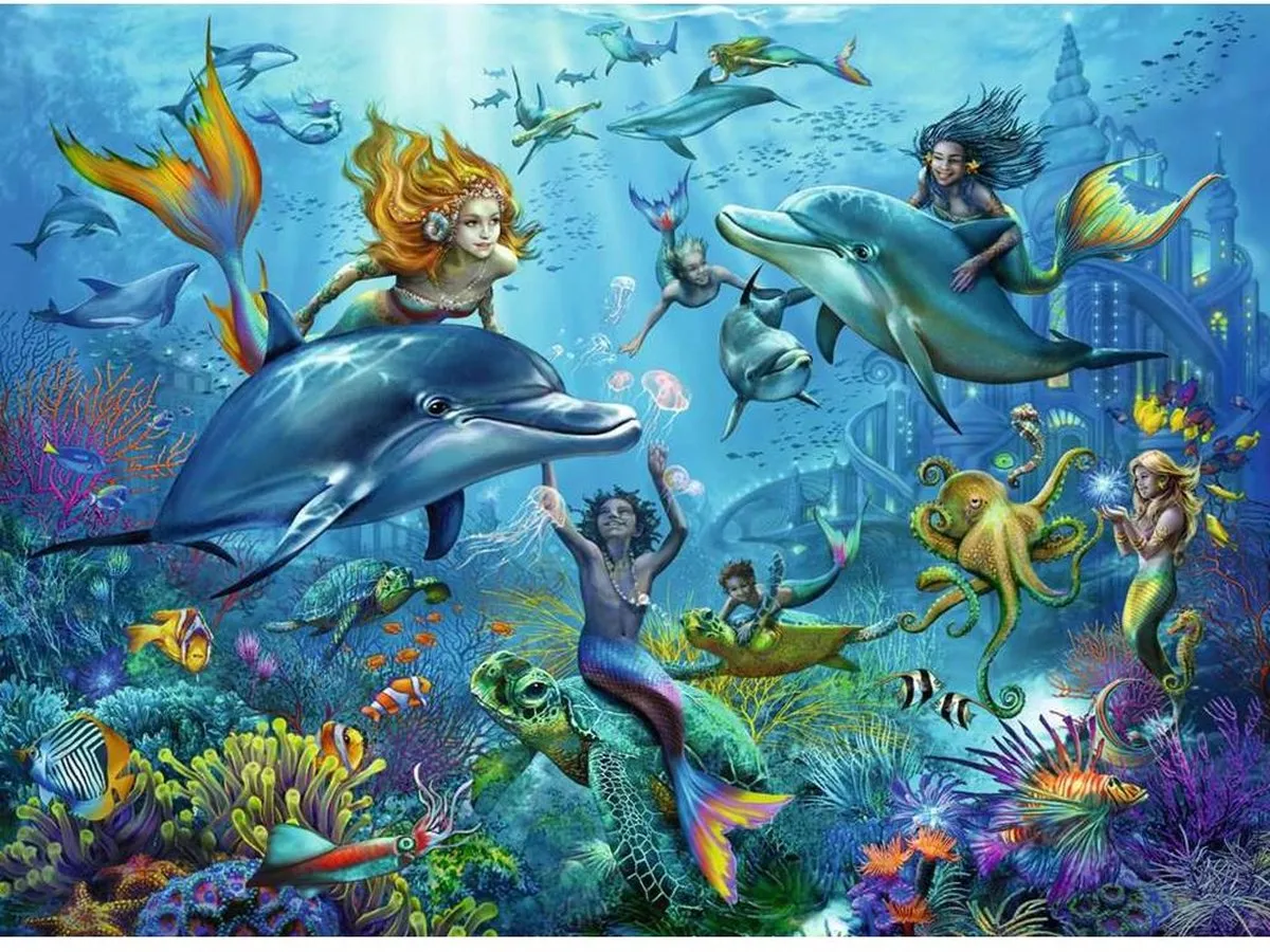 Ravensburger Mermaid Legpuzzel 100 XXL Stuks - 12000864
