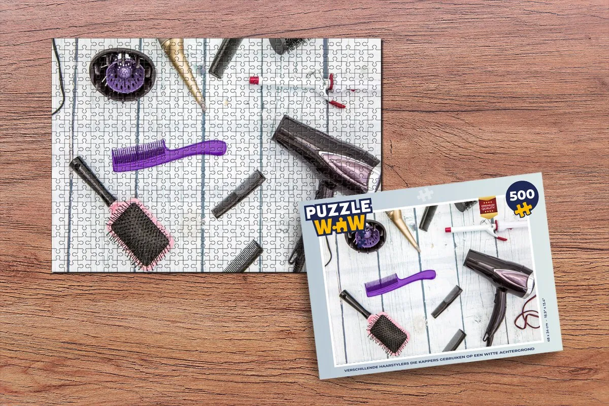 PuzzleWow Legpuzzel 500 Stuks - Multicolor