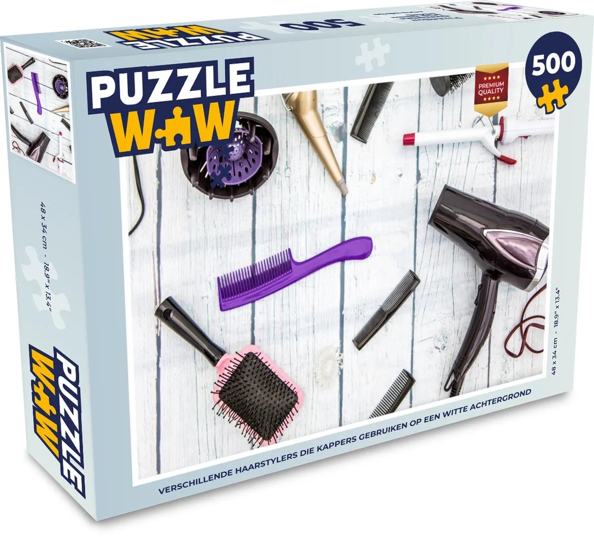 PuzzleWow Legpuzzel 500 Stuks