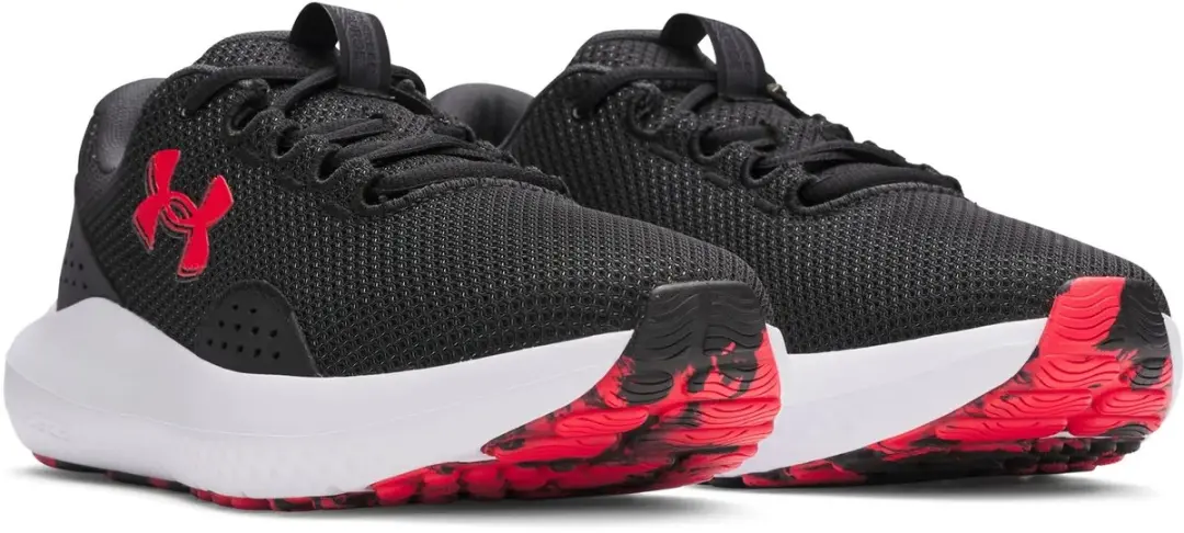 Herenschoenen Under Armour Charged Surge 4 Zwart Zwart