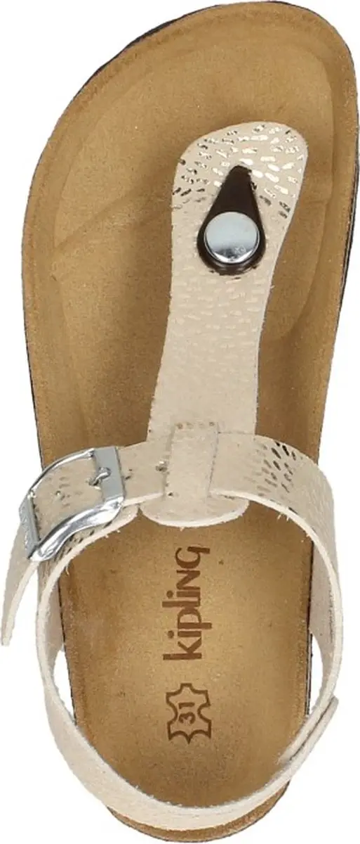 Kipling Pepita 1 Meiden Sandalen - Goudkleur - Maat 28 - afbeelding 4 van 6