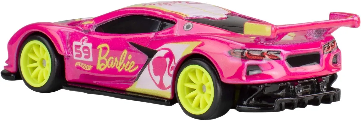 Hot Wheels HVJ51 Auto - Roze/Wit/Geel