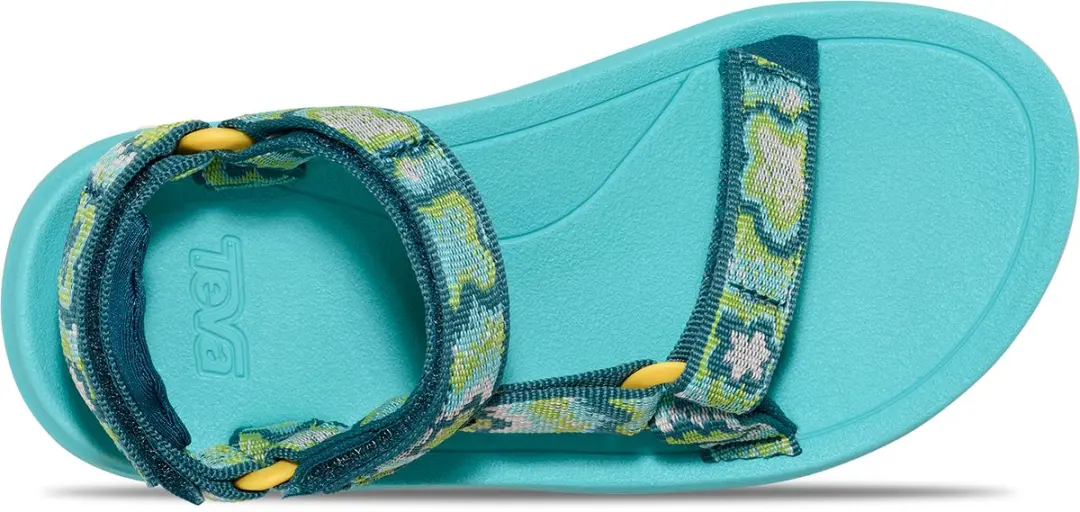 Teva Hurricane XLT 2 Unisex Sandalen - 28 - Neon Floral Bright Teal
