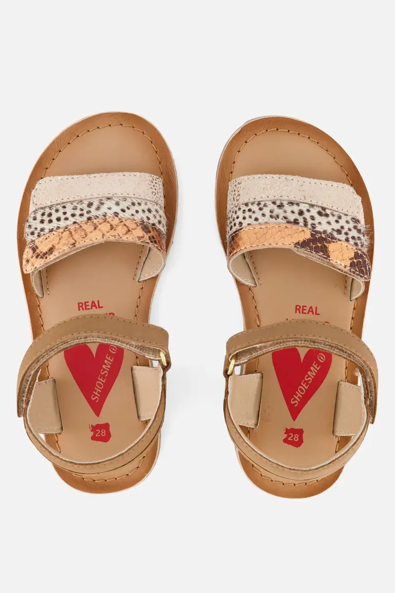 Shoesme Sandalen Cognac - Leer Maat 33