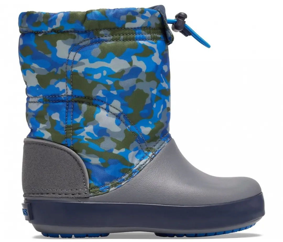 Crocs CB Lodgepoint Graphic WinterBoot Army Green Maat 34/35 US J3