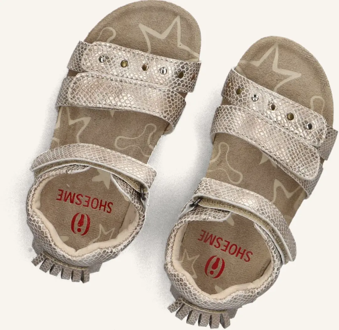 Shoesme Bio Sandalen Bi25s003 - Maat 21 - Goud
