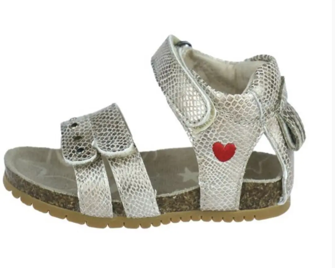 Shoesme Bio Sandalen Bi25s003 - Maat 21 - Goud