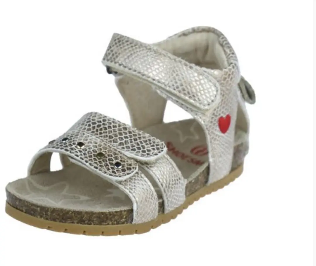 Shoesme Bio Sandalen Bi25s003 - Maat 21 - Goud