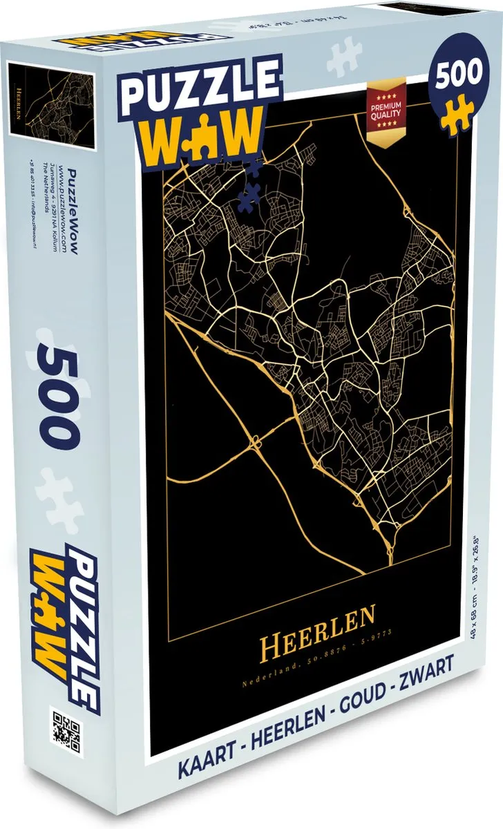 PuzzleWow Heerlen Legpuzzel 500 Stuks