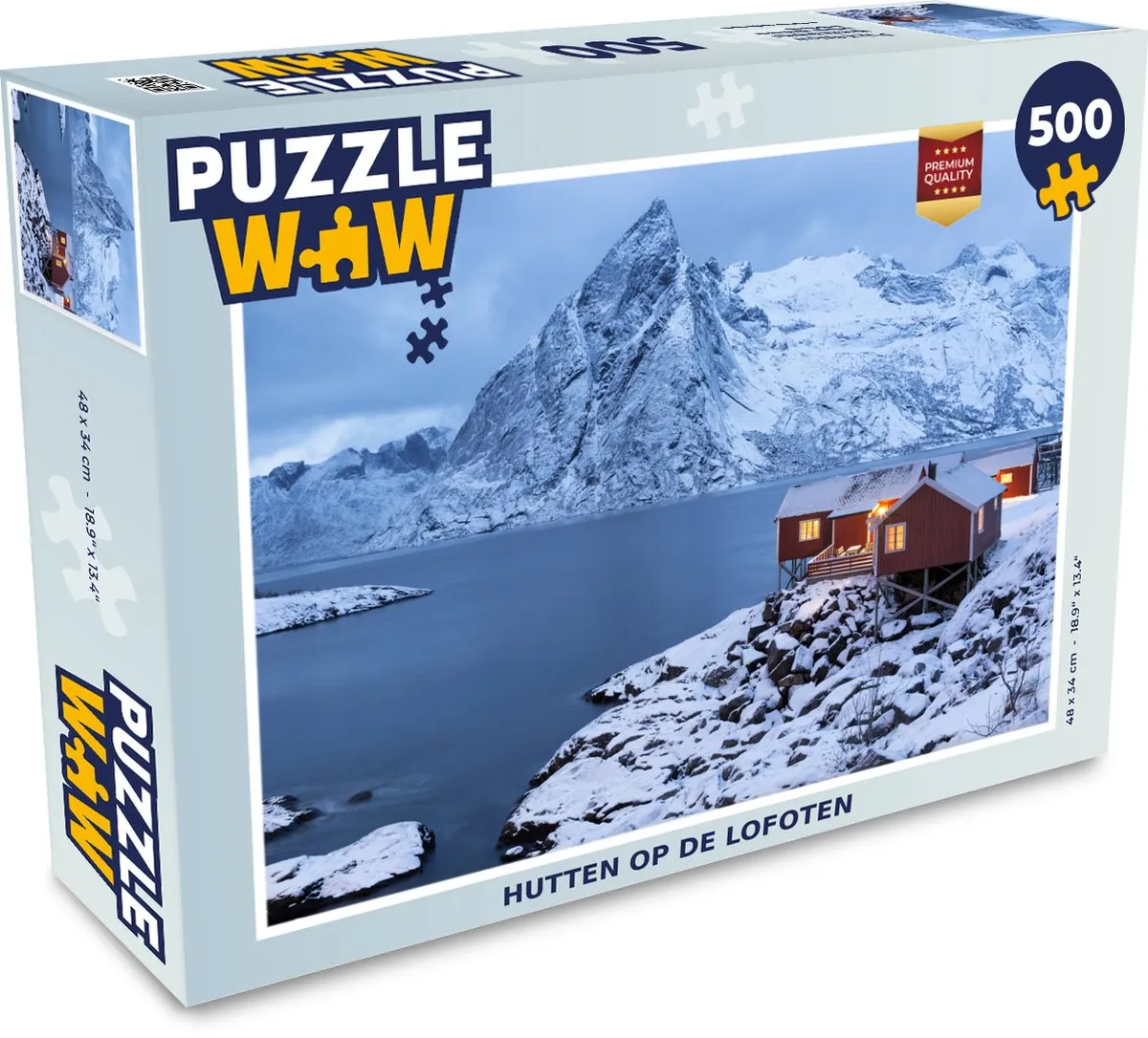 PuzzleWow Legpuzzel 500 Stuks