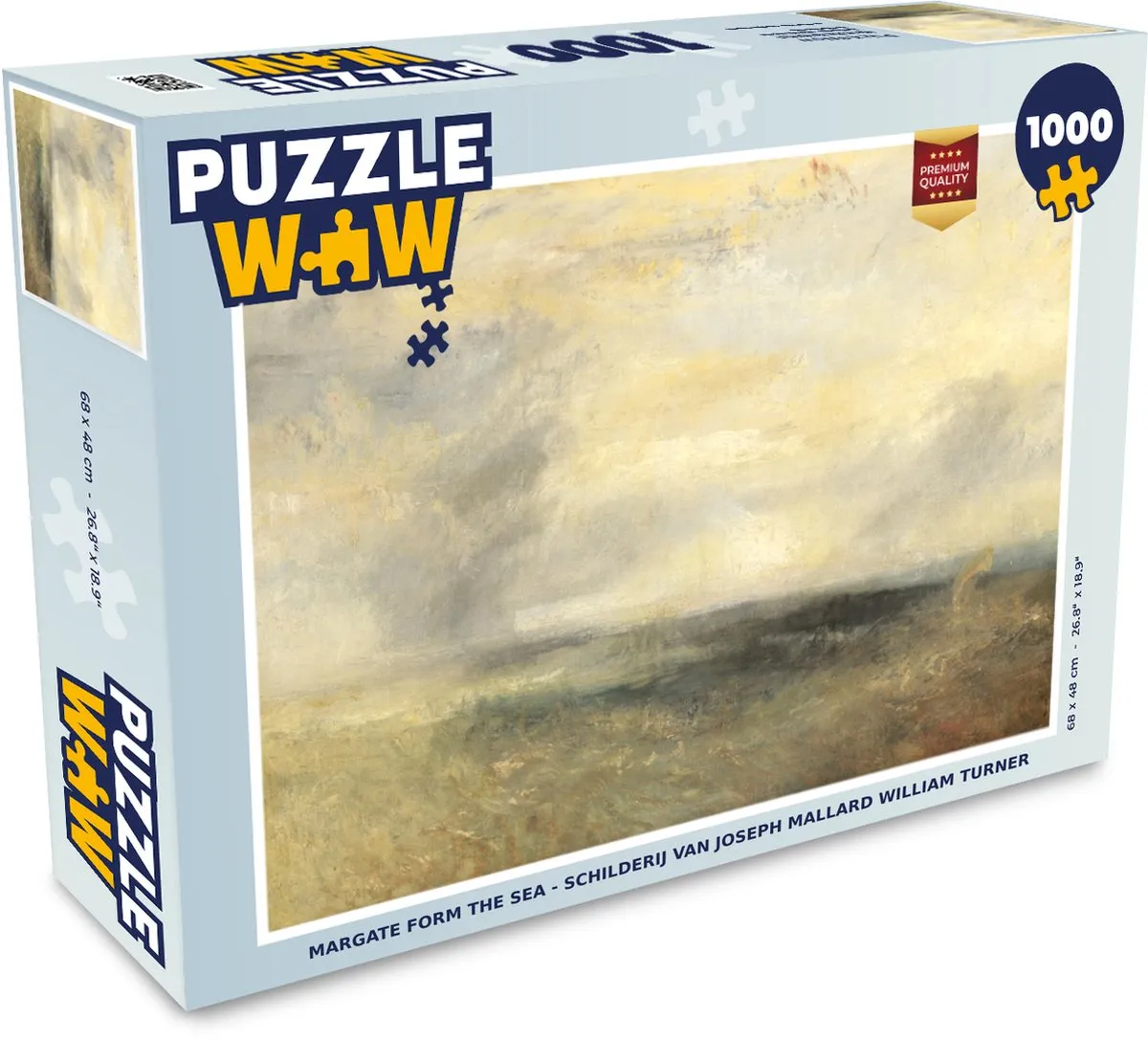 PuzzleWow Margate Form the Sea Legpuzzel 1000 Stuks
