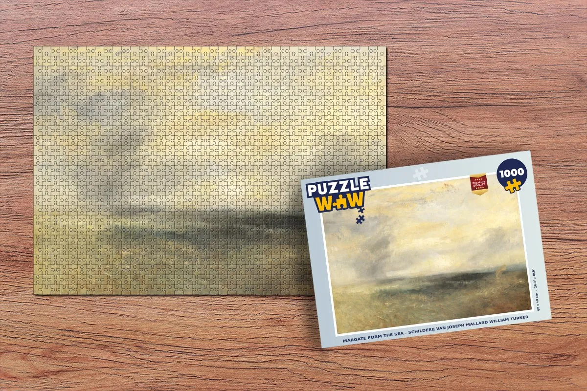 PuzzleWow Margate Form the Sea Legpuzzel 1000 Stuks - Multicolor