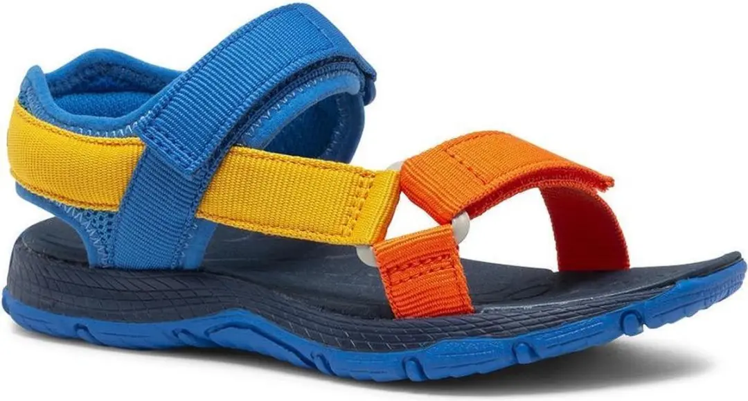 Merrell Kahuna Web  Wandelsandalen Unisex Blauw/Oranje/Geel   Maat 30