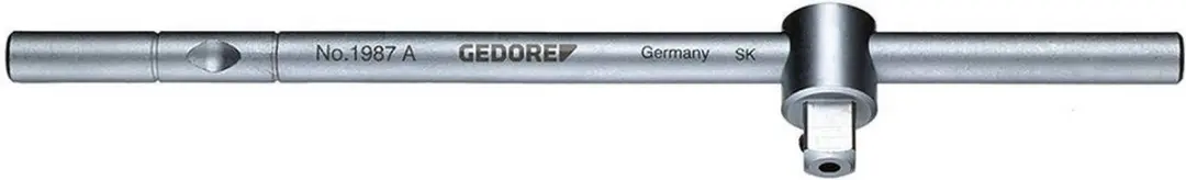 Gedore 1987 A 1871641 Dopsleutel-T-greep Uitvoering 1/2 (12.5 mm) 292 mm 1 stuk(