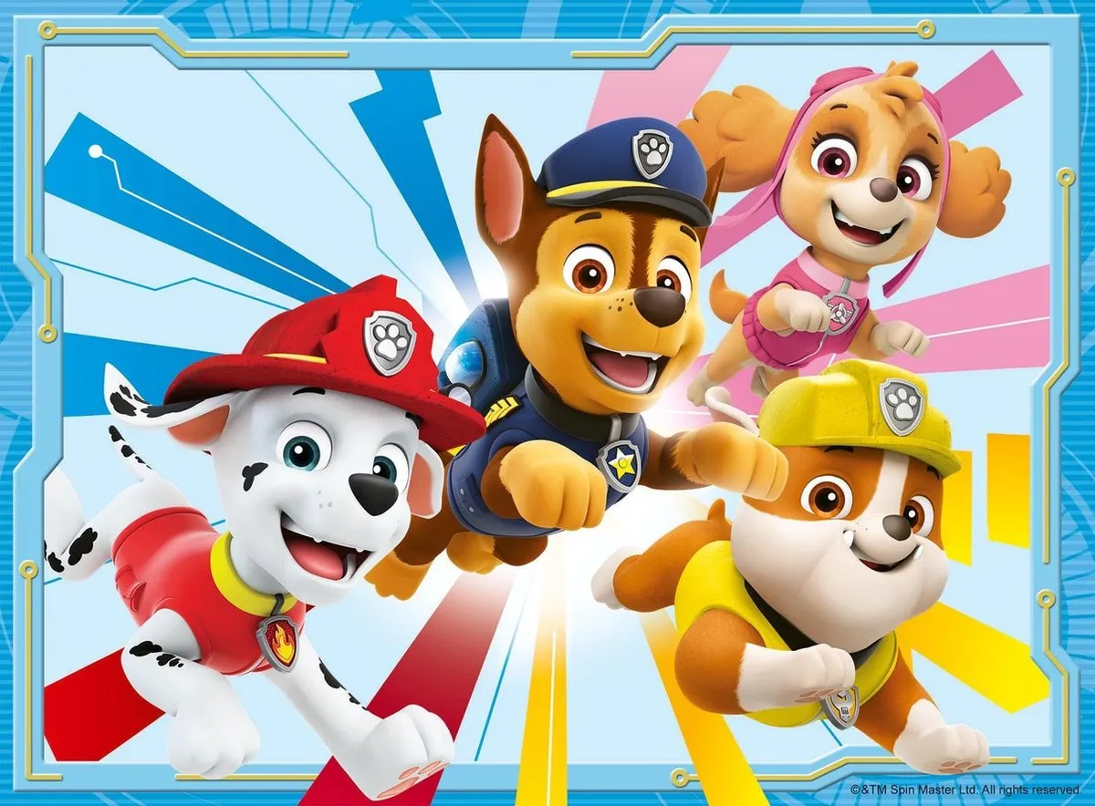 Ravensburger PAW Patrol Puzzels - 24 Stuks (4x) Multicolor - afbeelding 6 van 6