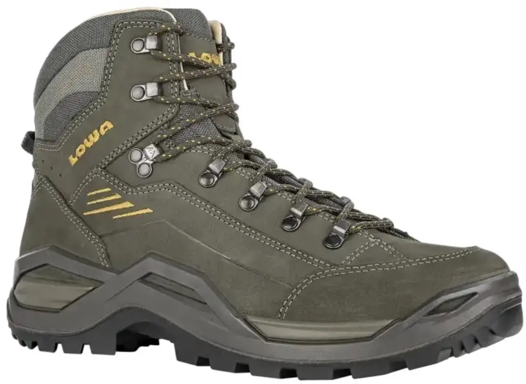 Lowa Renegade Evo Gore-Tex Mid Wandelschoen Olive/mustard-43.5