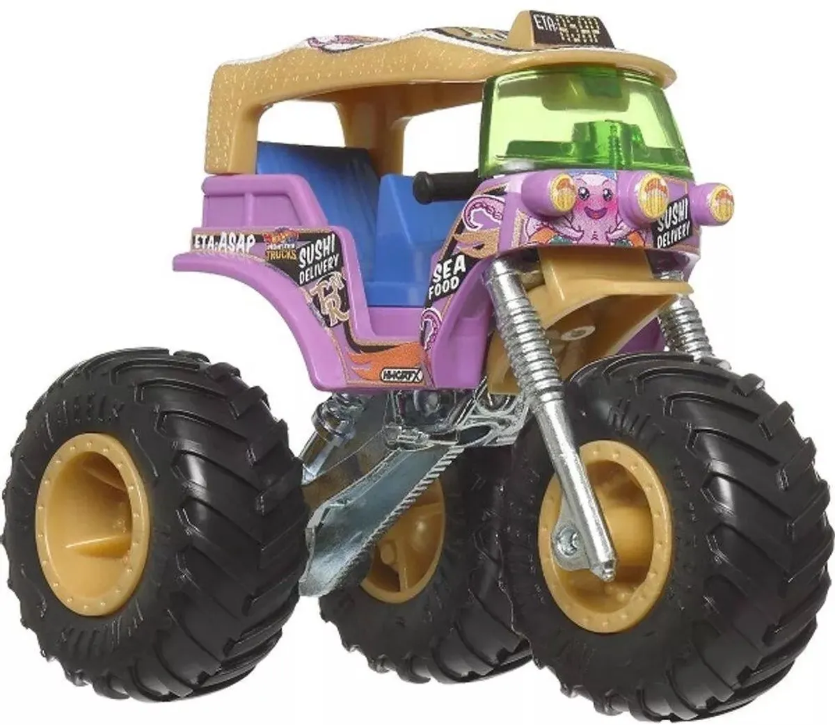 Hot Wheels Monster Jam Trike Tuk 'n Roll FYJ44 - 9cm 1:64