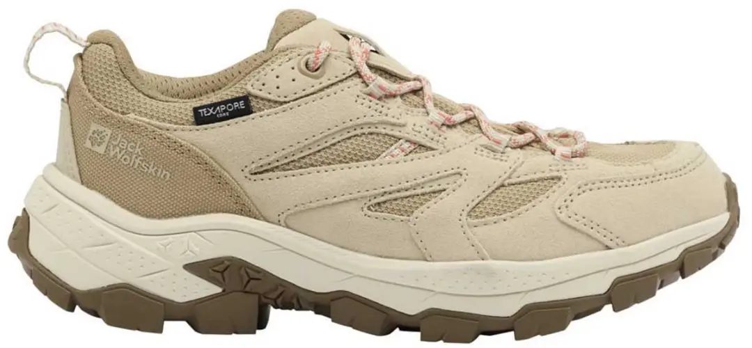 Jack Wolfskin Vojo Tour Texapore Low Wandelschoenen Beige EU 40 1/2 Vrouw