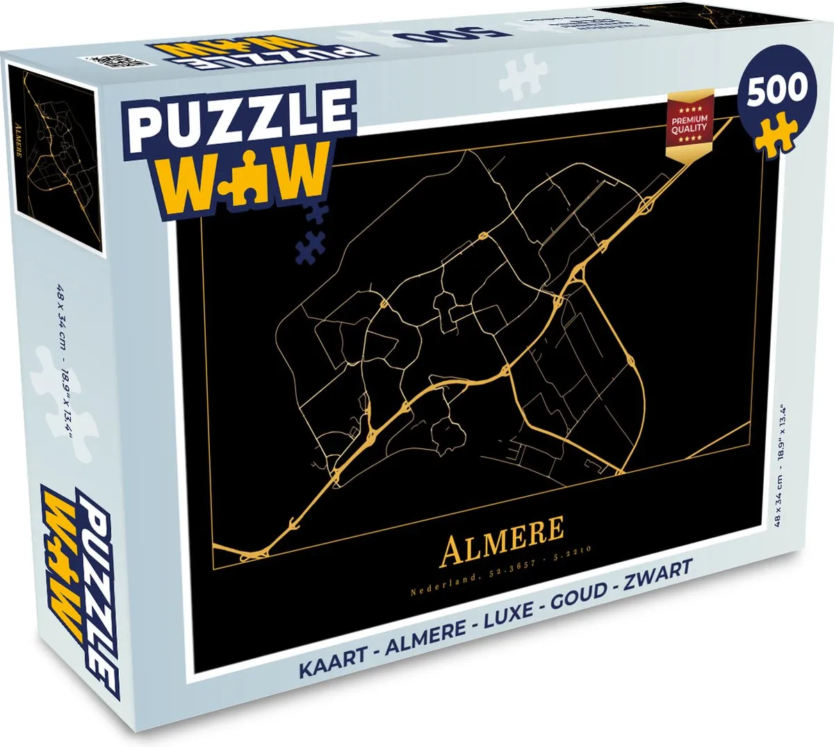 PuzzleWow Almere Legpuzzel 500 Stuks