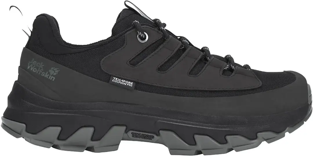 Jack Wolfskin Apex Hike Texapore Low Wandelschoenen Zwart EU 38 Vrouw