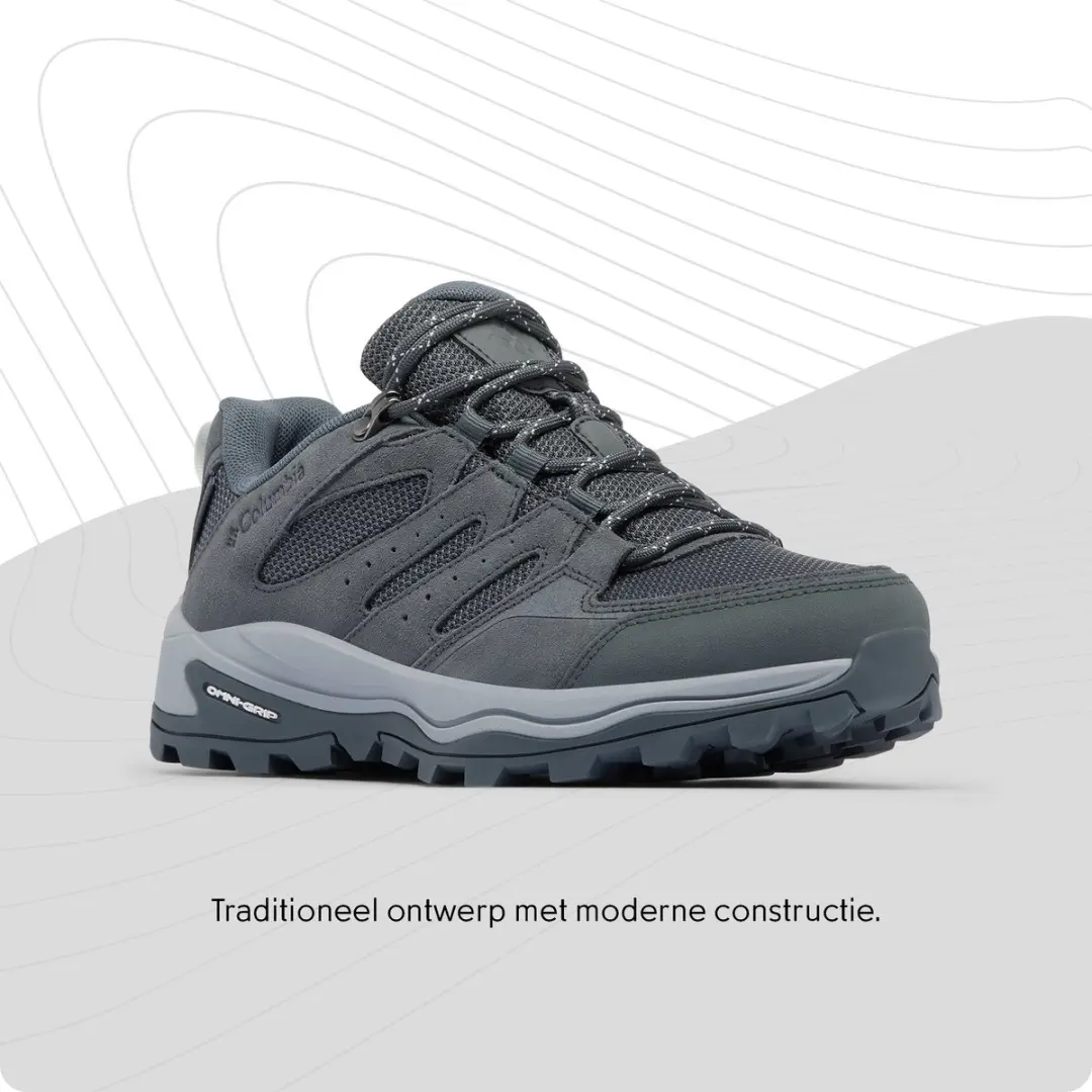 Columbia Redmond IV Low Waterproof Dames Wandelschoenen - Graphite - afbeelding 6 van 6