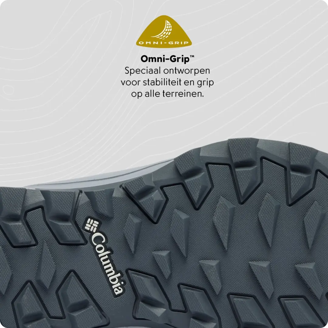 Columbia Redmond IV Low Waterproof Dames Wandelschoenen - Graphite - afbeelding 4 van 6