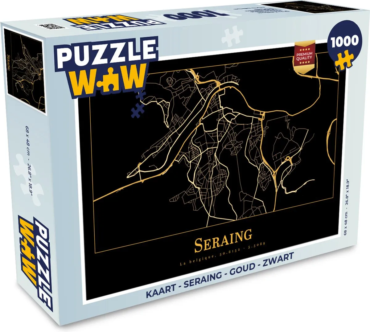 PuzzleWow Seraing Legpuzzel 1000 Stuks