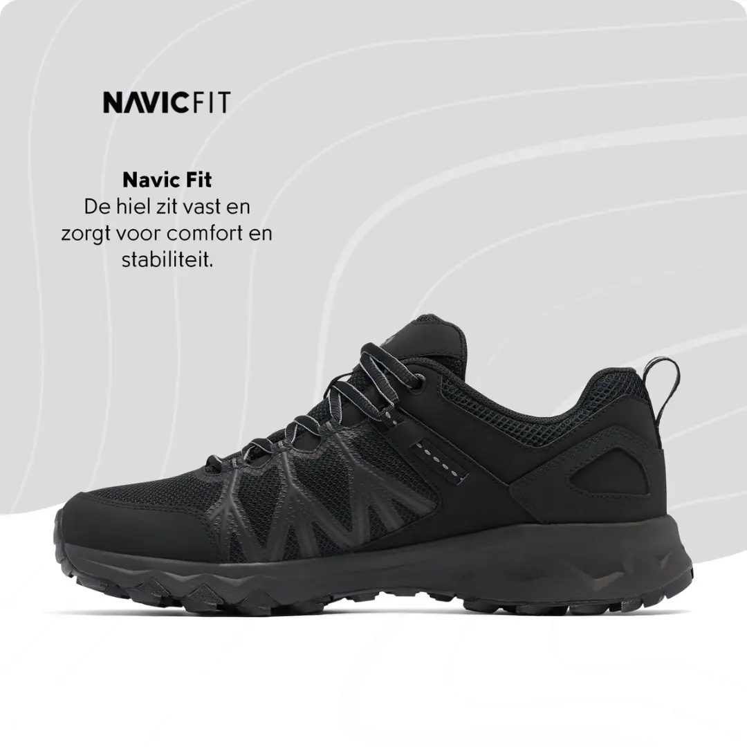 Columbia Peakfreak II Outdry Wandelschoenen - Maat 43 - Black/Shark