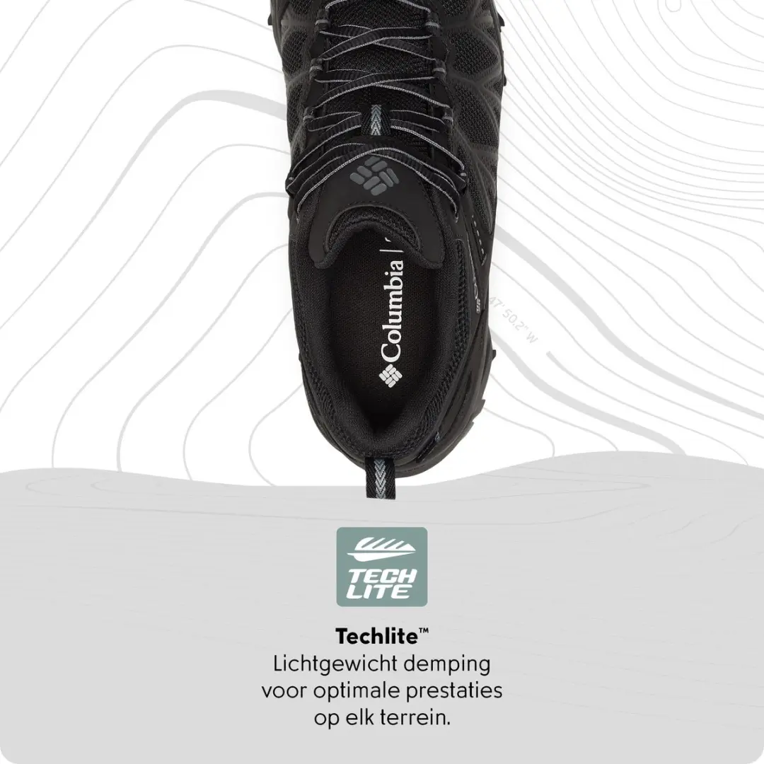 Columbia Peakfreak II Outdry Wandelschoenen - Maat 43 - Black/Shark