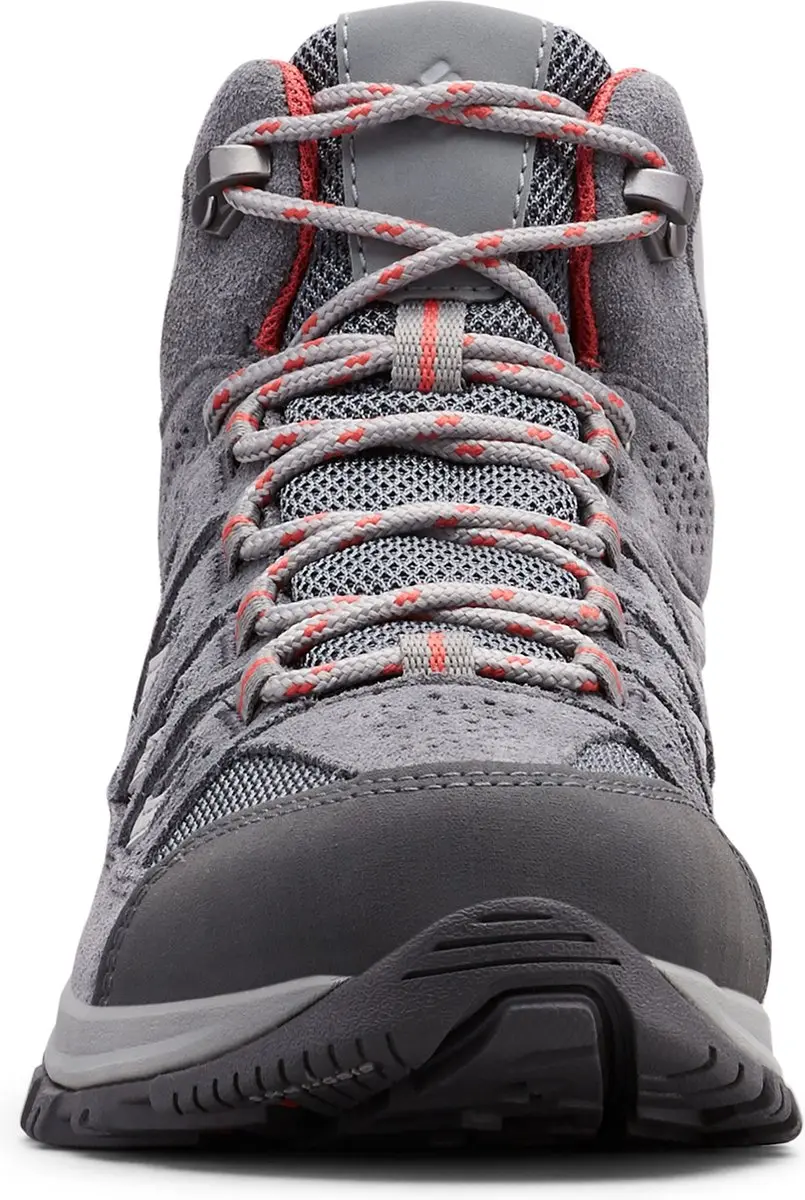 Columbia Crestwood Mid Waterproof Dames Wandelschoenen - Grijs - afbeelding 4 van 6