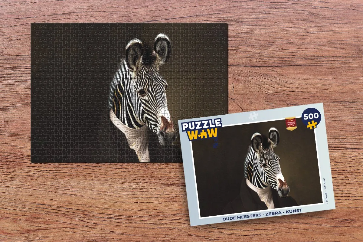 PuzzleWow Oude Meesters Legpuzzel 500 Stuks - Multicolor
