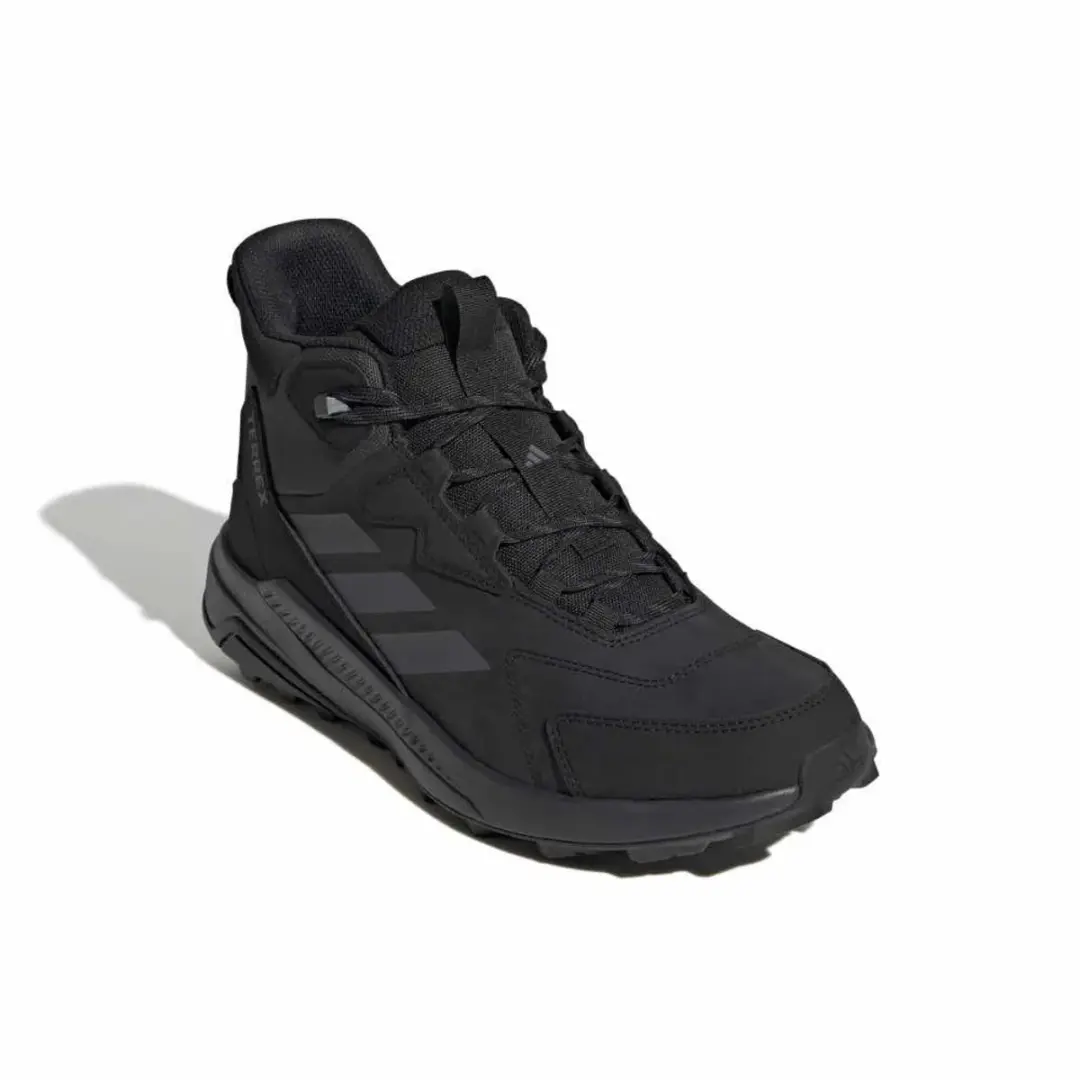 Adidas Terrex Anylander Mid Leather Wandelschoenen - Zwart 46 2/3 - afbeelding 2 van 4