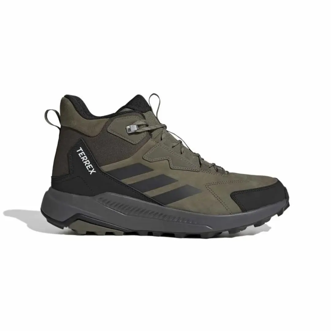 Adidas Terrex Anylander Mid Leather Wandelschoenen Groen EU 41 1/3 Man