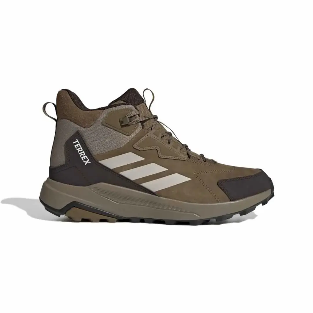 Adidas Terrex Anylander Mid Leather Wandelschoenen Bruin EU 40 2/3 Man