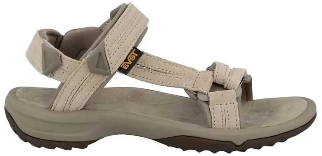 Teva Terra Fi Lite Suède Sandalen Dames - 38 - Beige - afbeelding 4 van 6