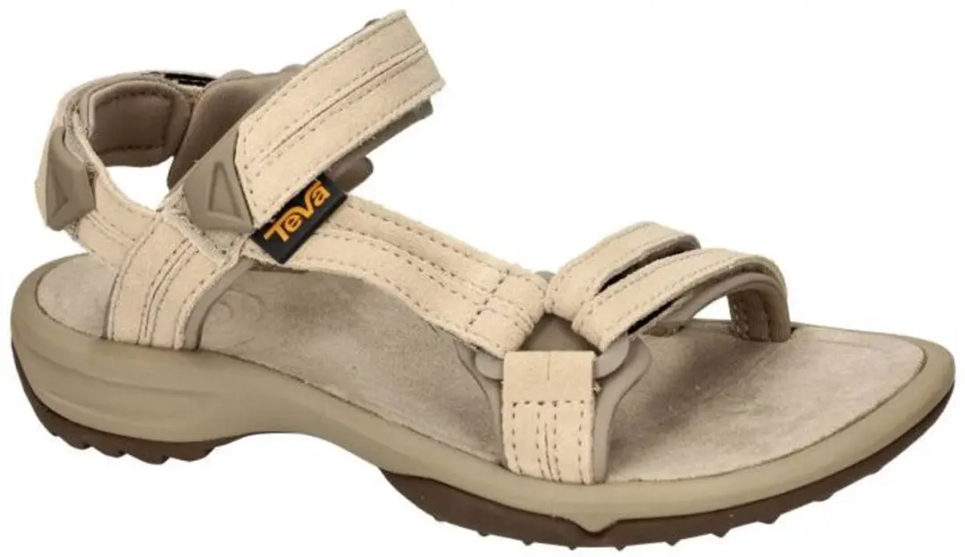 Teva Terra Fi Lite Suède Sandalen Dames - 38 - Beige - afbeelding 3 van 6