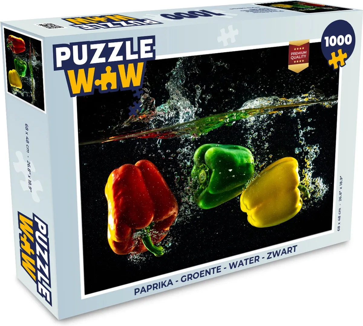 PuzzleWow Groente Legpuzzel 1000 Stuks