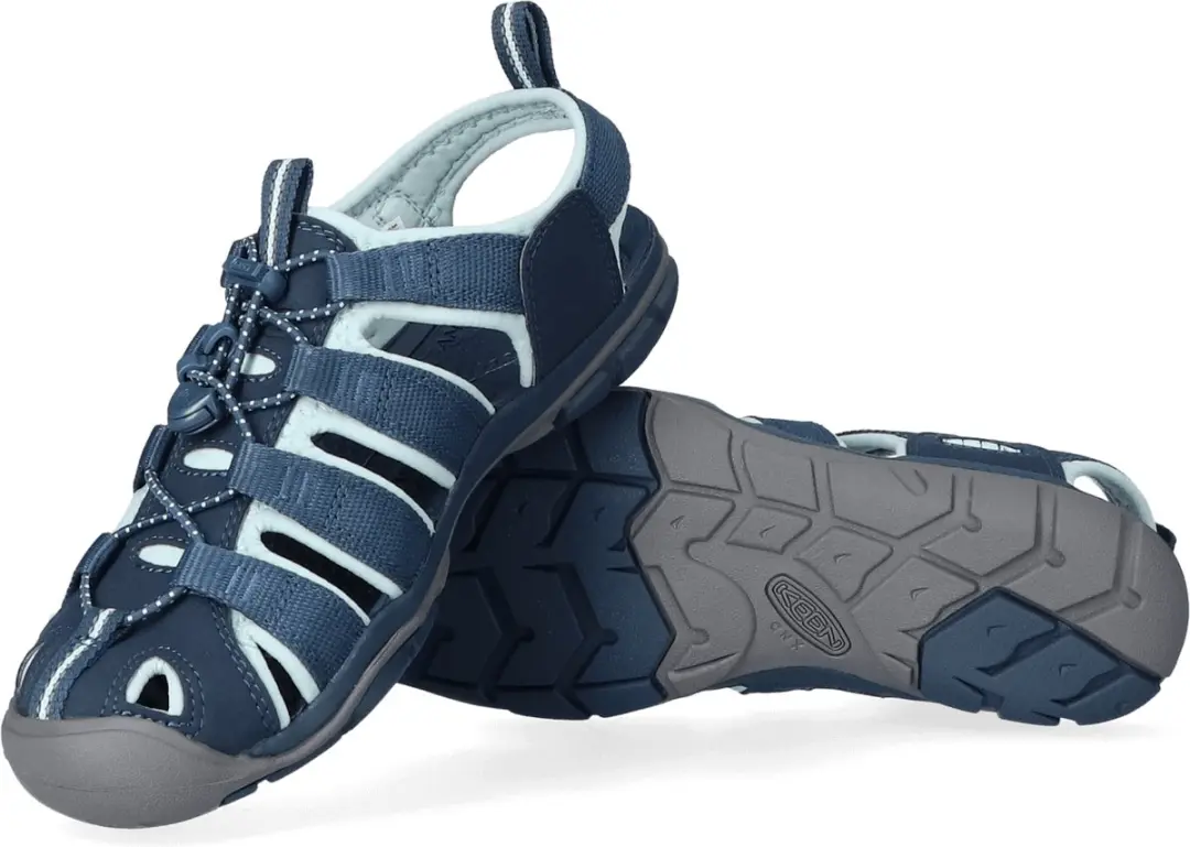 Keen Clearwater Dames Wandelsandalen - 37 - Navy/Blue Glow