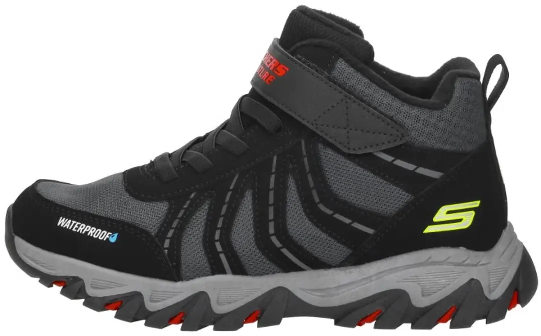 Skechers Rugged Ranger Storm Trail Jongens Wandelschoenen 35 - Zwart/Rood/Geel