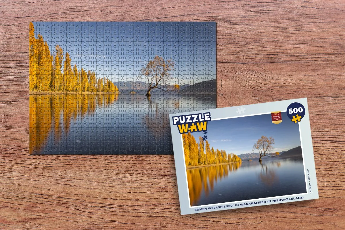 PuzzleWow Boom Meer Legpuzzel 500 Stuks - Multicolor